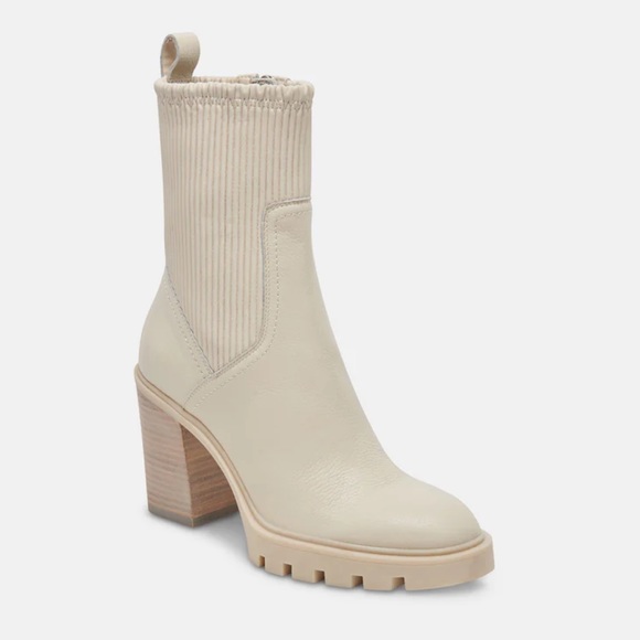 Dolce Vita Marni H2O Boots Ivory 9 NEW - Picture 3 of 12